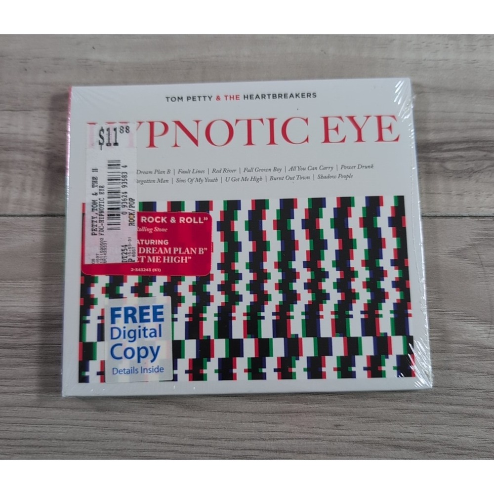 Hypnotic Eye by Tom Petty & the Heartbreakers: (CD Cardboard Sleeve) New Sealed